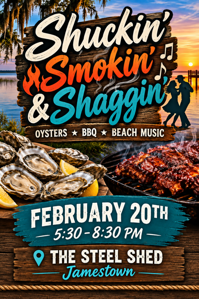 Shuckin', Smokin' & Shaggin'